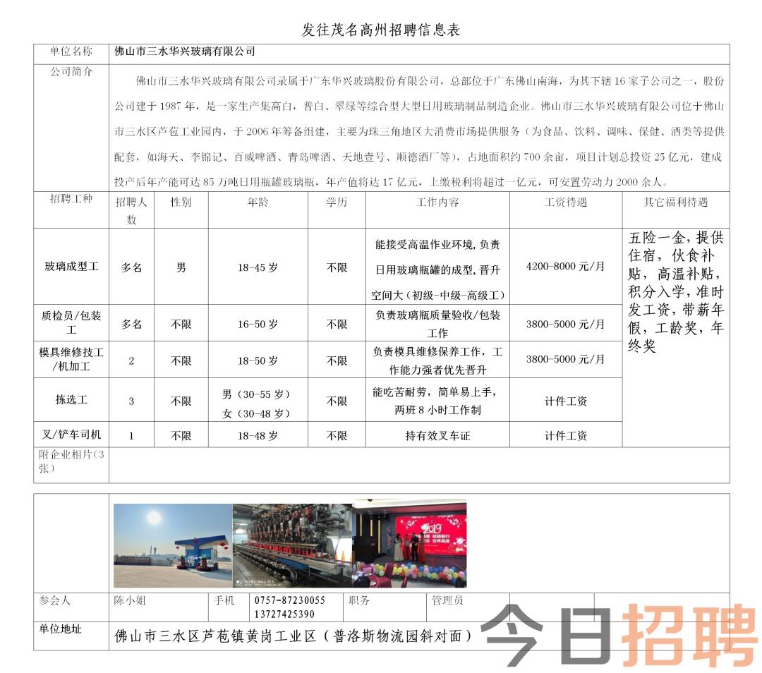 白石水镇最新招聘信息汇总